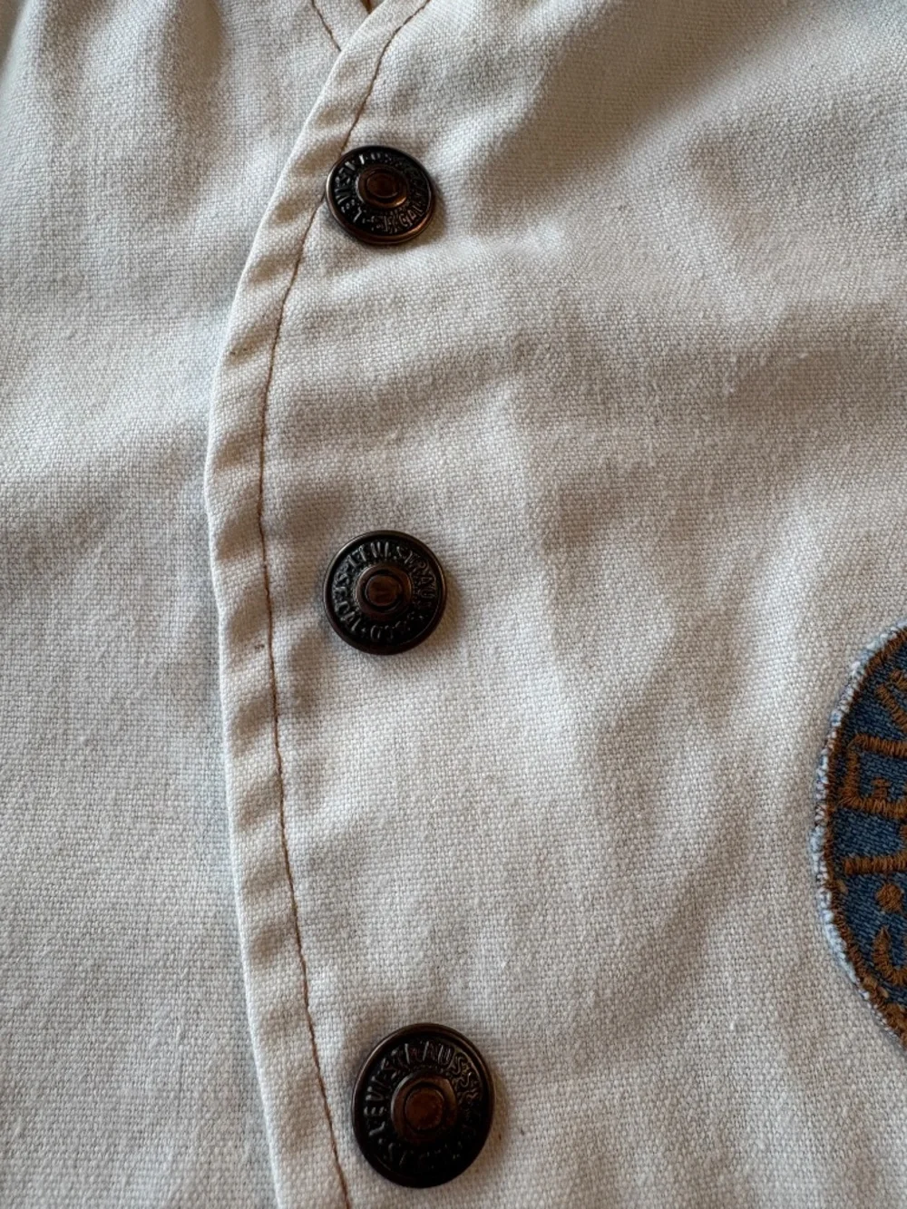 Vintage Levi's 3T Orange Tab Bell Bottom Set USA Western Vest Rare Bell Bottoms